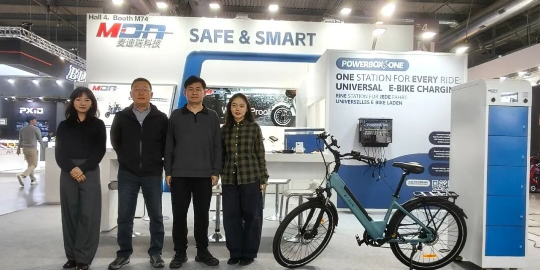 Exhibition Review | Modiary Showcases Intelligent Charging Equipment at EICMA 2025